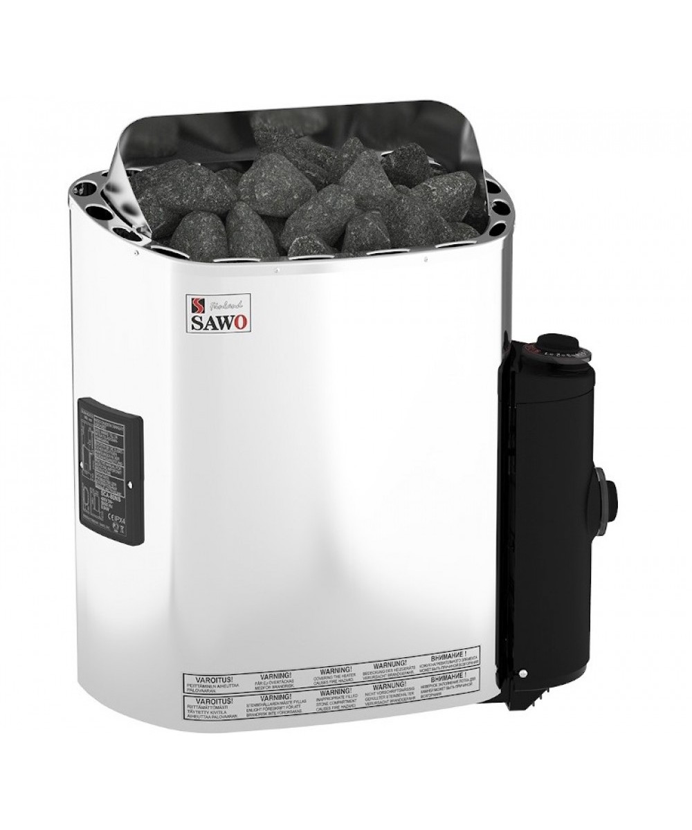 Soba sauna Scandia 4.5kW-9kW cu unitate comanda incorporata | Sawo