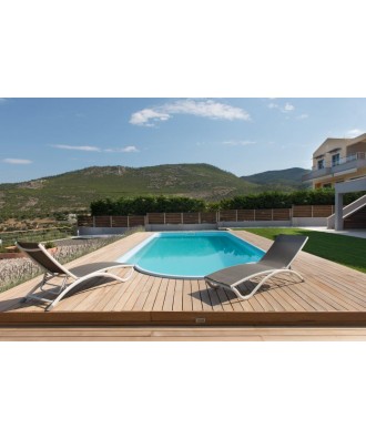 Piscina ingropata din fibra de sticla model GOLF | EU