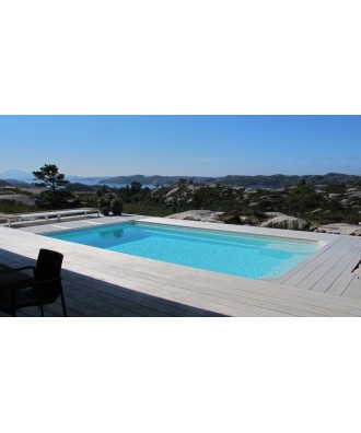 Piscina ingropata din fibra de sticla model MARINA | EU