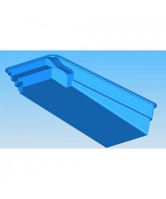 Piscina ingropata din fibra de sticla model MARINA | EU