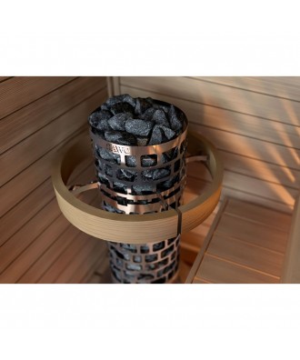 Soba sauna Aries rotunda 6kW-9kW unitate comanda incorporata | Sawo