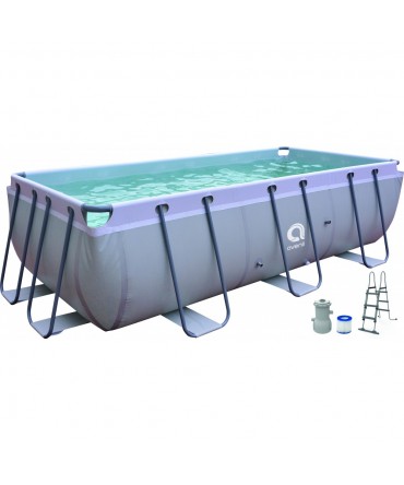 Piscina prefabricata cu filtrare si cu scara 400cm х 200cm x 99cm | Avenli