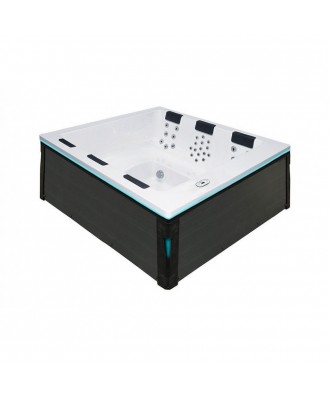 Cada hidromasaj pentru montaj extern model Serene 6 Fire Pit | Passion Spas