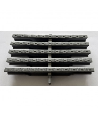 Gratar pentru piscina cu revarsare 195mm-242mm Gray | Pool Supplies