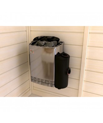 Soba sauna Mini 3kW-3.6kW cu unitate comanda incorporata | Sawo