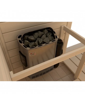 Soba sauna Mini 3kW-3.6kW cu unitate comanda incorporata | Sawo