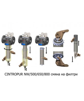 Filtru centrifugal pentru apa Cintropur NW 500 | EU