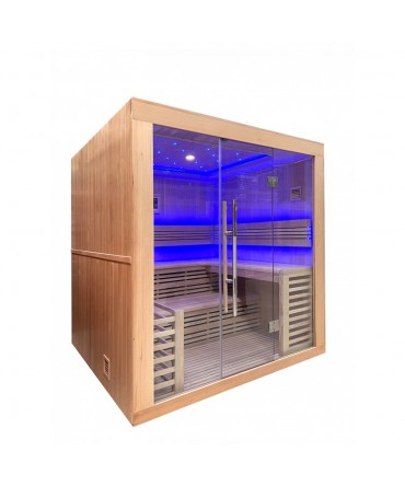 Sauna clasica finlandeza cu cromoterapie model UT6| EU