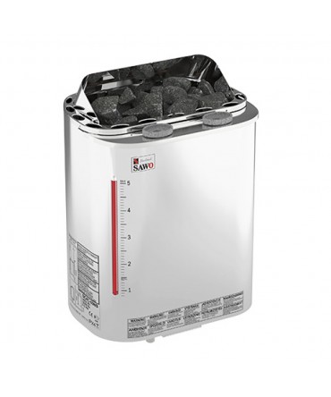 Soba sauna Savonia Combi 6kW-9kW cu unitate comanda separata si generator aburi integrat | Sawo