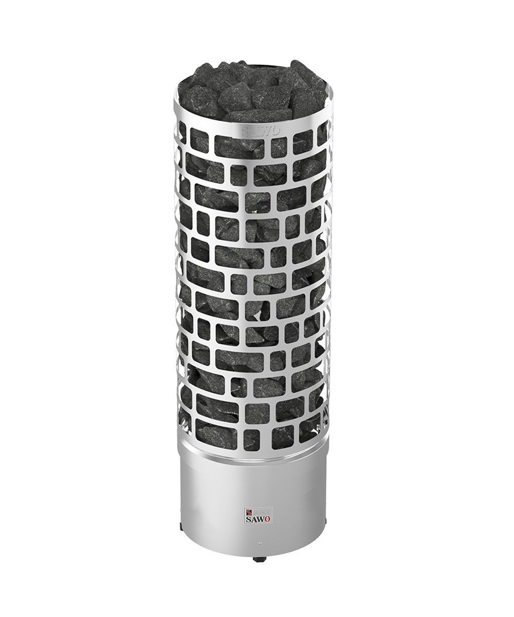 Soba sauna Aries rotunda 6kW-9kW unitate comanda separata | Sawo