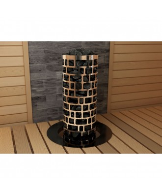 Soba sauna Aries rotunda 6kW-9kW unitate comanda separata | Sawo