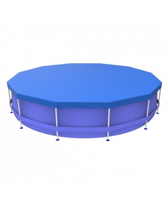 Piscina prefabricata cu filtrare, scara, acoperire si suport sol 450cm h122 cm | Avenli