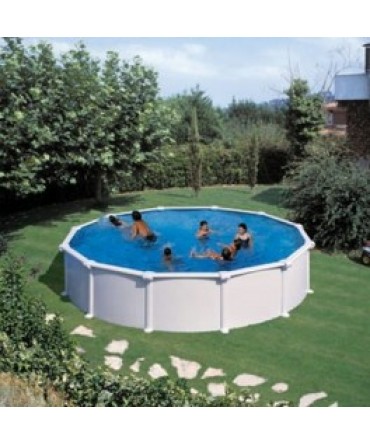 Piscina ovala supraterana cu perete metalic d550 H-120cm | EU
