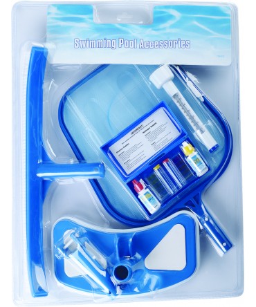 Set accesorii Oval pentru curatarea piscinei cu dispozitiv curatare pardoseala | Pool Supplies