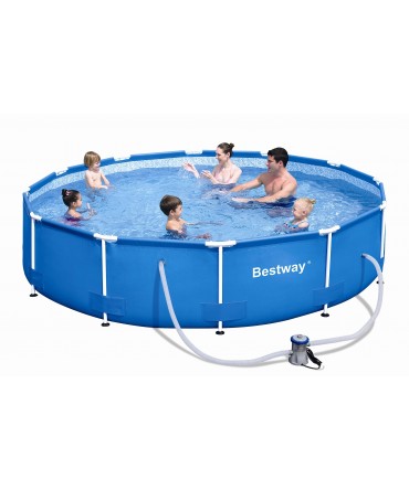 Piscina constructie metalica d3.96m H-0.84m Steel Pro Frame | Bestway