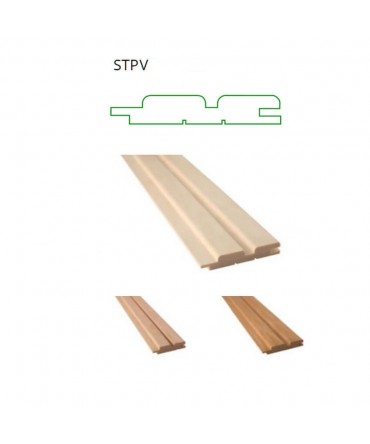 Panou perete din aspen pentru sauna 2.10m | EU