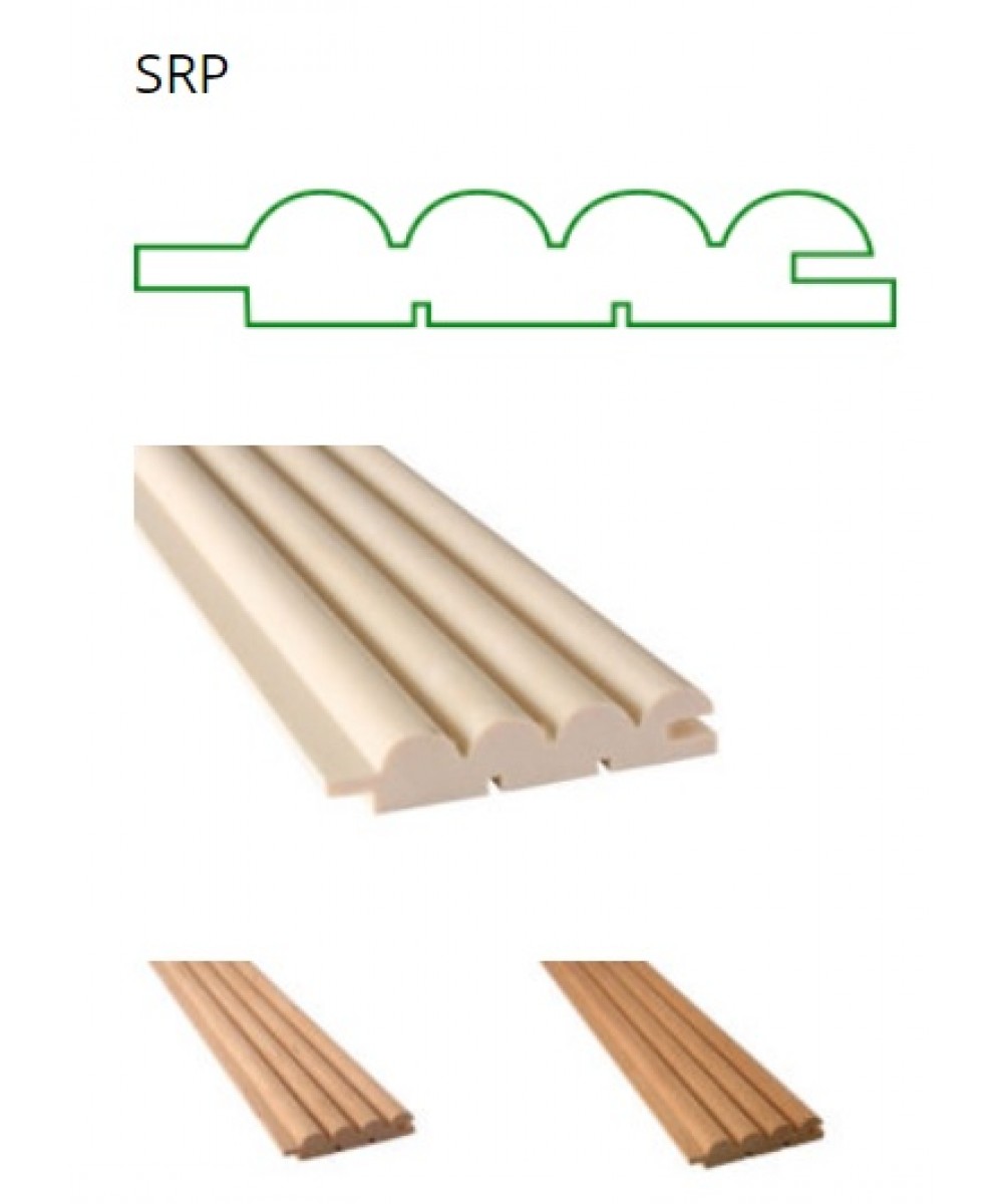 Panou termo aspen pentru constructie sauna 2.10m 15mm х 82mm | EU