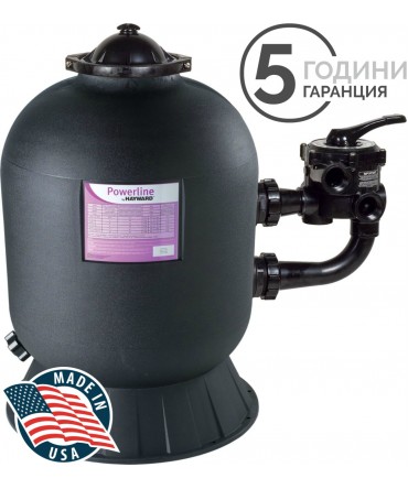 Filtru nisip pentru piscina cu vana laterala sase pozitii model Powerline | Hayward