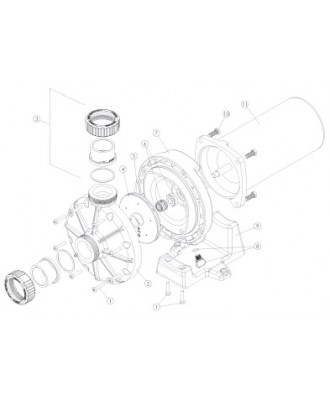 Piese schimb pompa model Booster Pump | Hayward