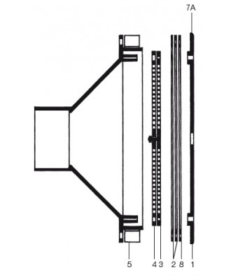 Piese de schimb duza intrare pardoseala model 3302-3303 | Hayward