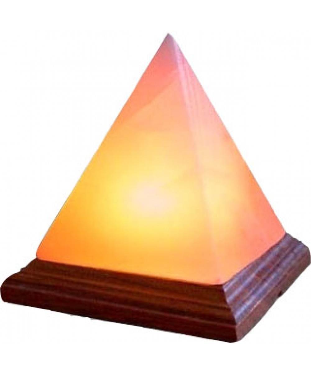 Veioza sare de Himalaya forma piramida | Spa Supplies