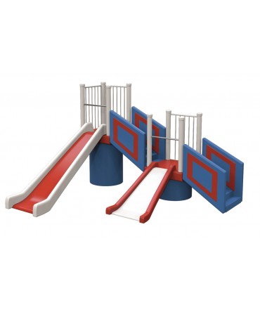 Tobogan de apa model Hut double | Pool Supplies