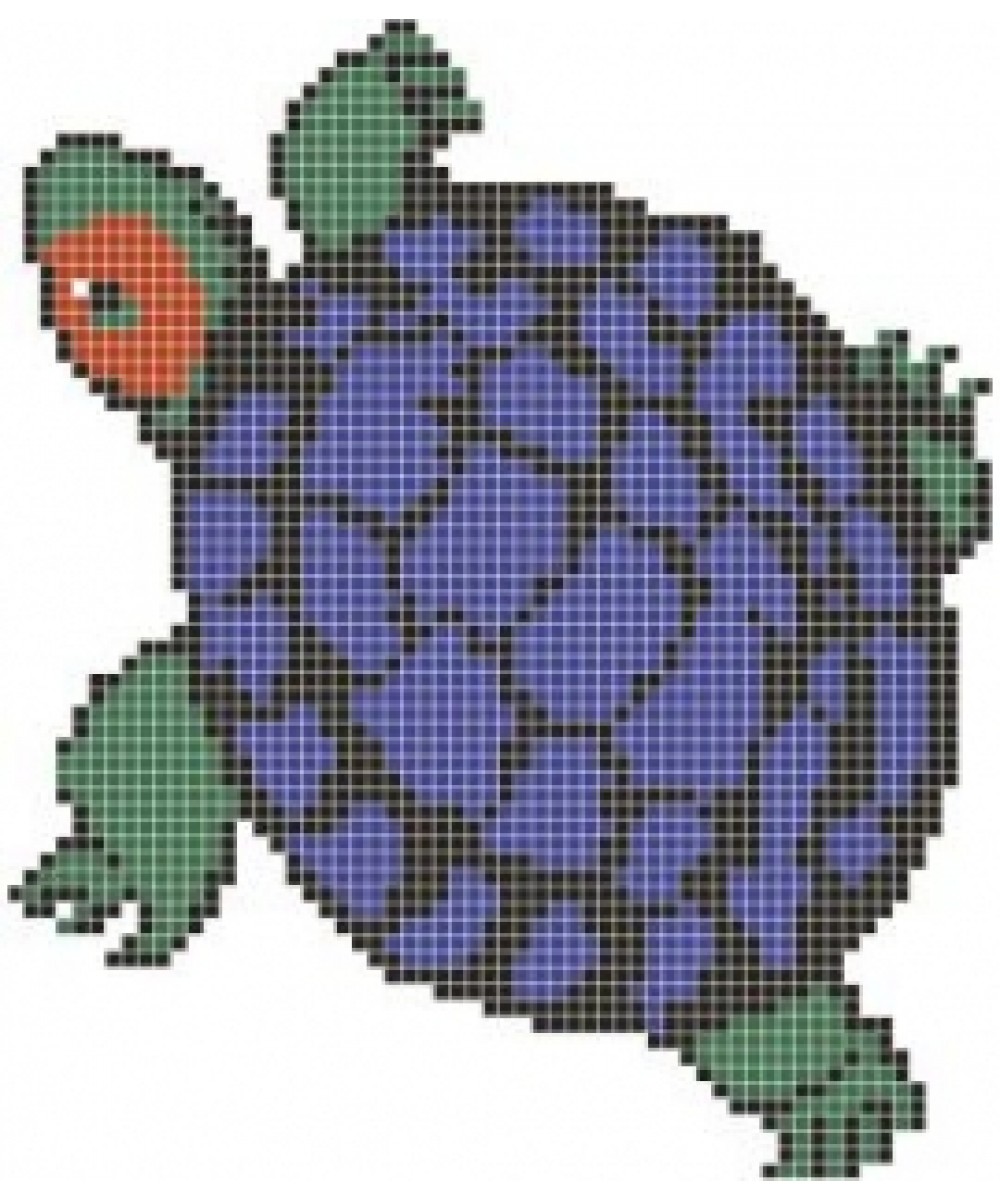Panou mozaic decorativTurtle nr.3 | Algara Mosaic