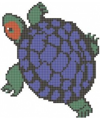 Panou mozaic decorativTurtle nr.3 | Algara Mosaic