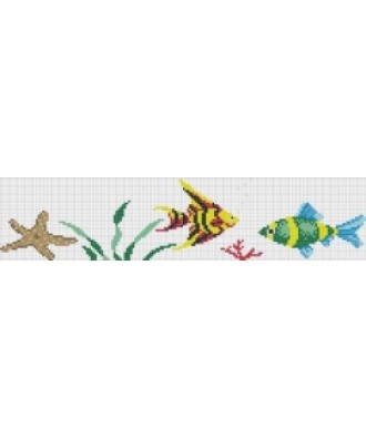 Panou mozaic decorativ Seabed nr.1, Algara Mosaic