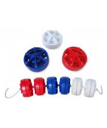 Culoar inot infortat 25m cu discuri 15cm | Pool Supplies