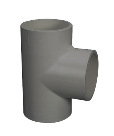 Teu PVC 90°
