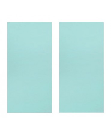 Placa portelan 11.9cm х 24.4cm Azul | Rosa Gres