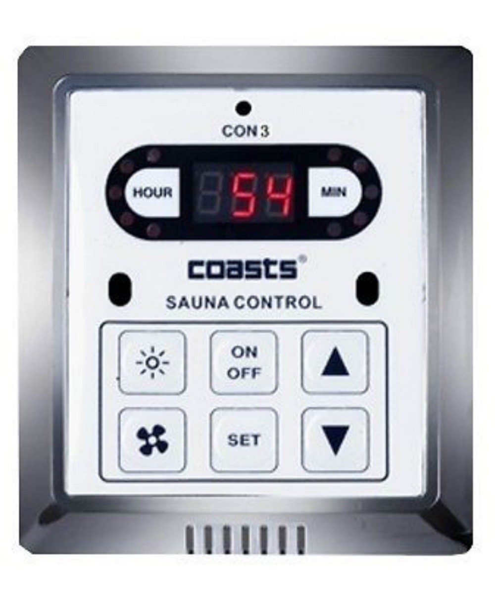 Tablou pentru control extern soba sauna model CON3 | Spa Supplies