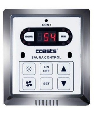 Tablou pentru control extern soba sauna model CON3 | Spa Supplies