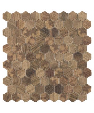 Mozaic mix tip fagure reliefat seria Woods ROYAL LIGHT | Vidrepur