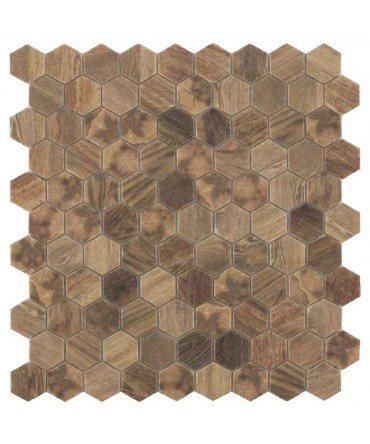 Mozaic mix tip fagure reliefat seria Woods ROYAL LIGHT | Vidrepur