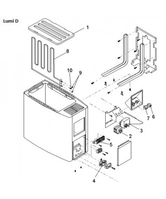 Piese schimb soba sauna LUMI D | Helo