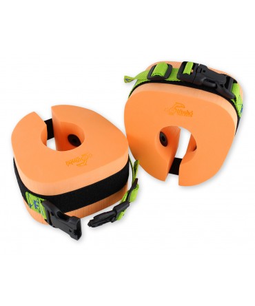 Aripioare inot cu elastic copii 3 - 6 ani - portocalii |  EU